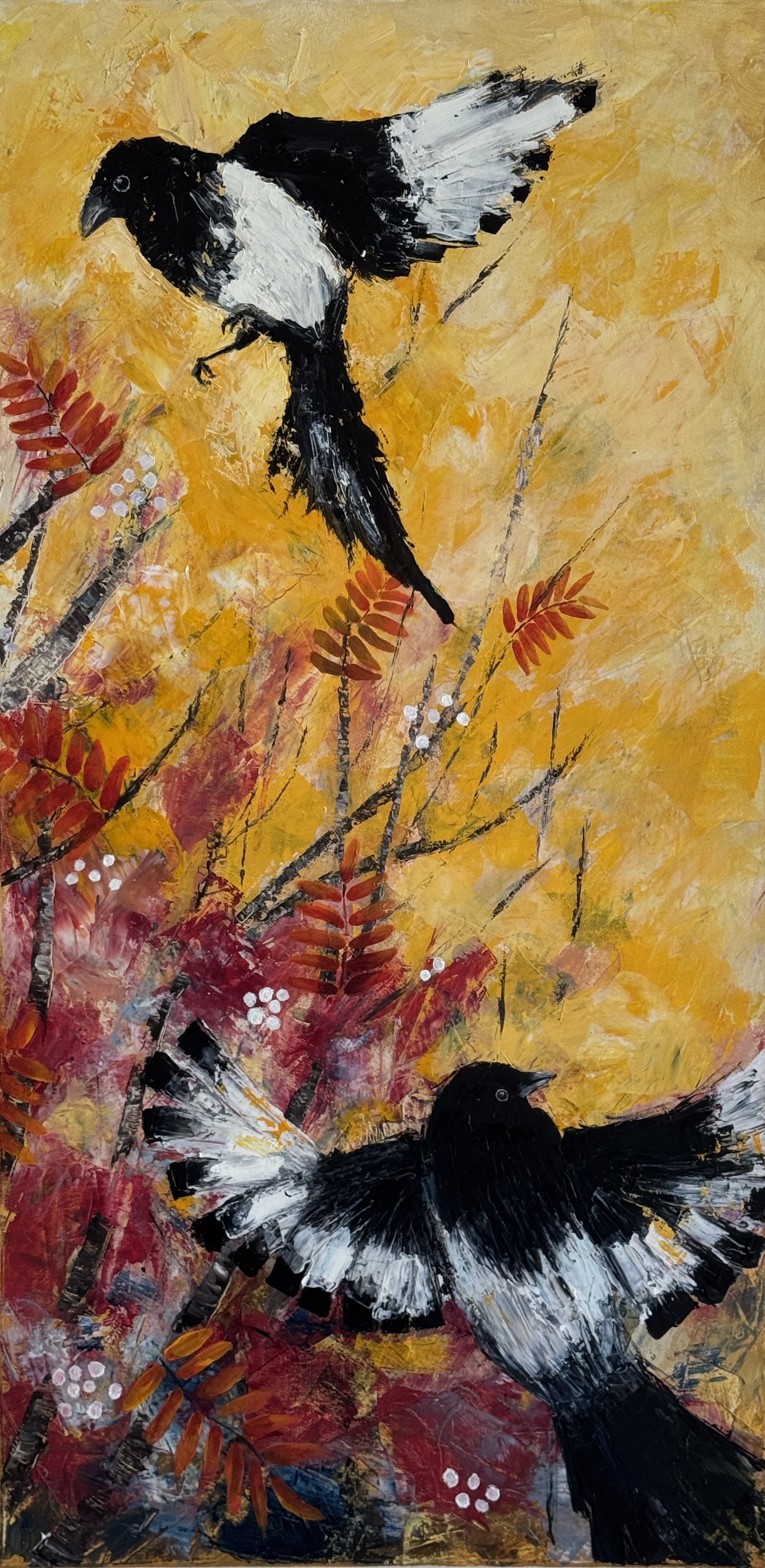Oil Paintings - Two for Joy
